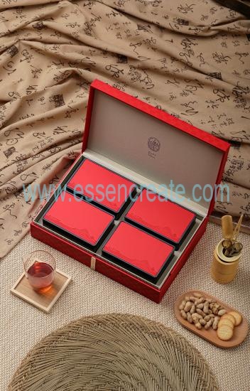 Gift Box With Four Iron Boxes