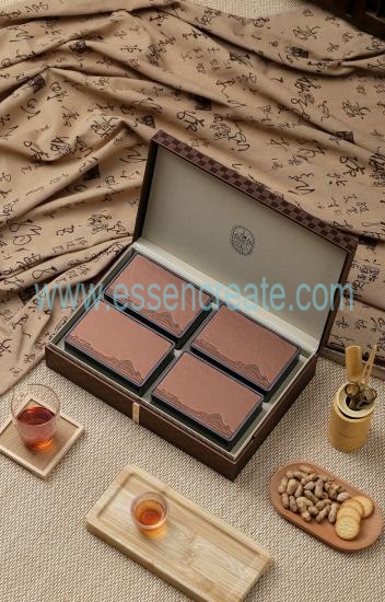 Gift Box With Four Iron Boxes