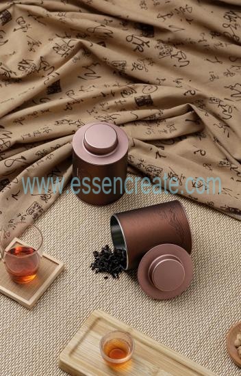 Gift Box With Double Leather Jar