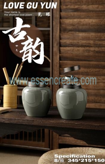 There Are Two Ceramic POTS In The Gift Box