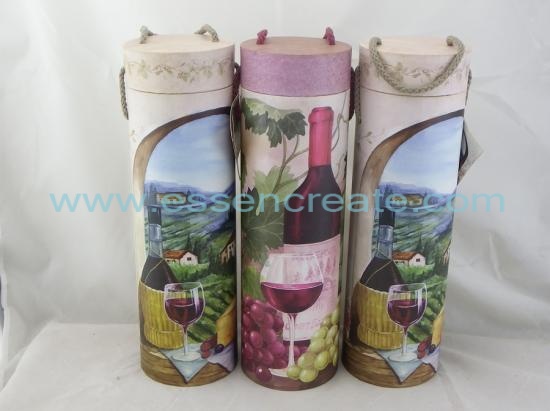 Wine Bottle Gift Packaging Tube Box