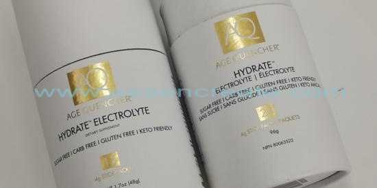 Canadian Anti-Aging Health Care Product Cans