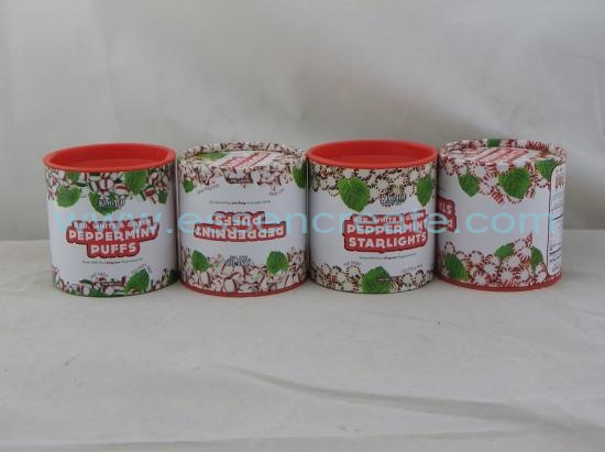 Environment-Friendly Paper Can Packaging With Rolled Edge
