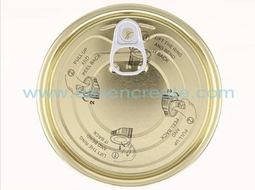 Y401 99mm Tinplate Easy Open End With