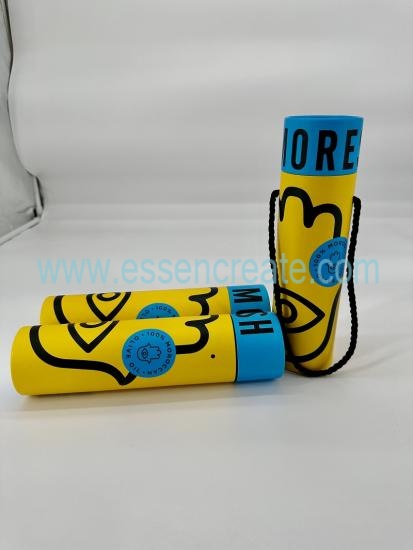 Olive Oil Bottle Packaging Paper Tube with Handle