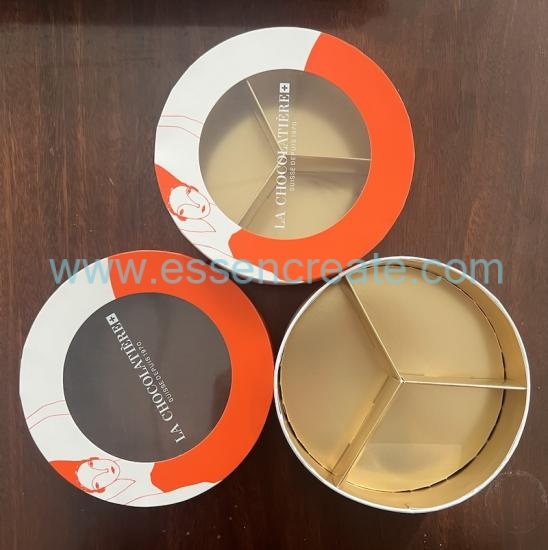Cylinder Chocolate Packaging Paper Tube Box