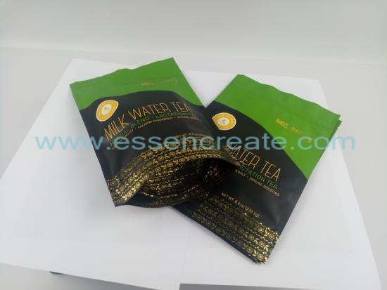 Self-Standing Aluminum Foil Zipper Packaging Bag Stand Up Plastic Bags