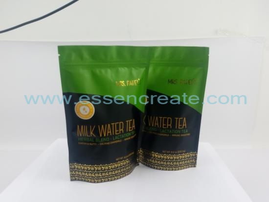 Self-Standing Aluminum Foil Zipper Packaging Bag Stand Up Plastic Bags