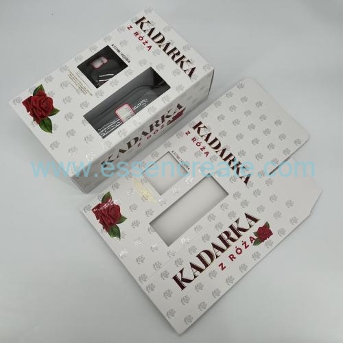 Foldable Rose Wine Glass Packaging Box