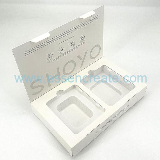 Production Clamshell Skin Care Paper Box