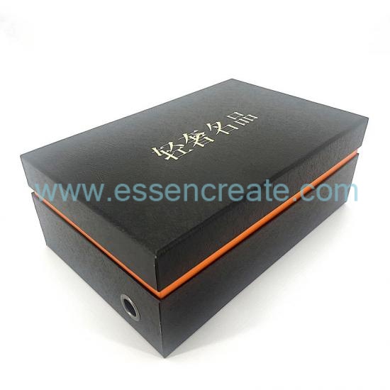 High-Grade Shoe Packaging Box with World Lid Design
