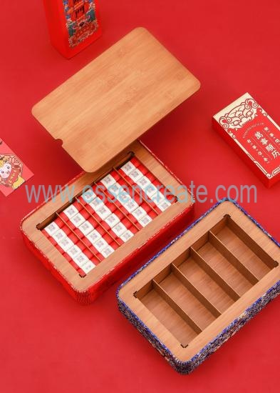 Custom Bamboo Tea Box
