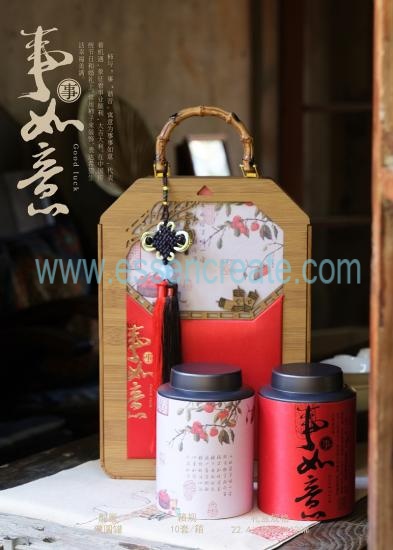 Premium Wooden Tea Box for Corporate Gifts