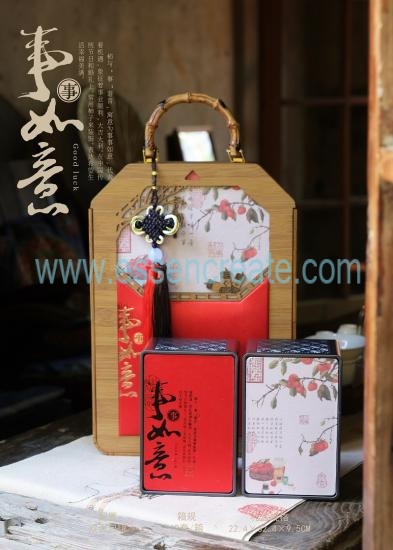 Premium Wooden Tea Box for Corporate Gifts