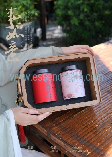 Premium Wooden Tea Box for Corporate Gifts
