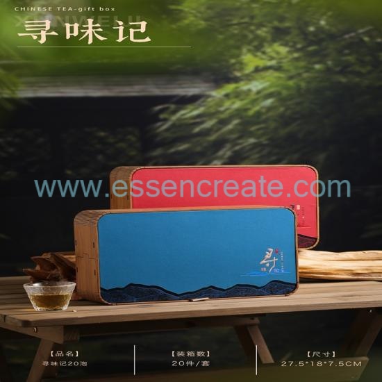  Custom bamboo tea box