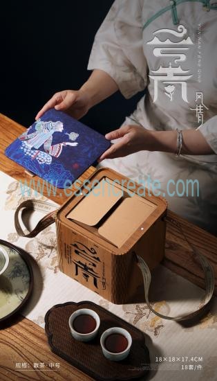 Custom-Printed Tea Box
