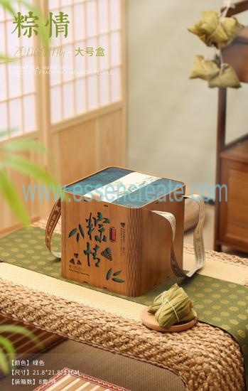 Hollow-Carved Wooden Box