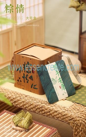 Hollow-Carved Wooden Box