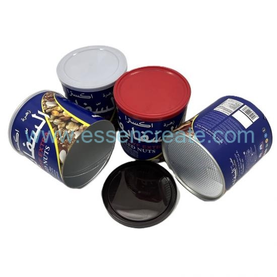 Custom Powder Nut Cardboard Can