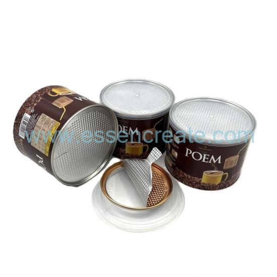 Custom Powder Nut Cardboard Can