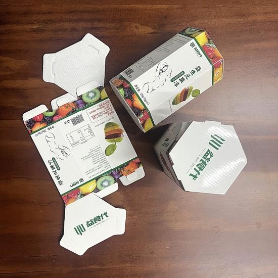 Custom Six-sided Box Jelly Sticks Packaging