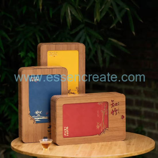 Custom Wooden Tea Packaging