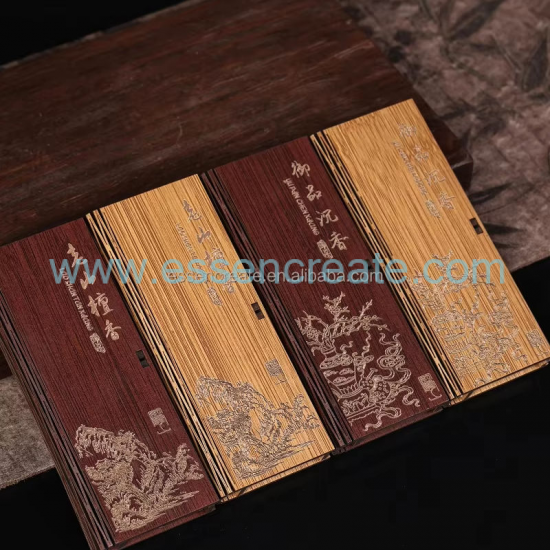 Custom Portable Bamboo Incense Boxes