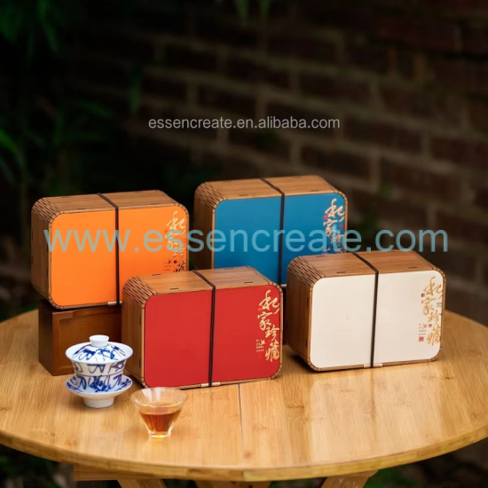 Custom Wooden Tea Packaging