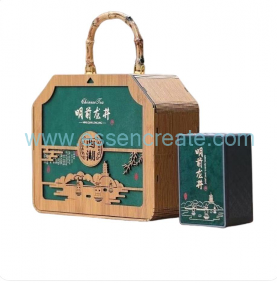 Custom Wooden Tea Packaging