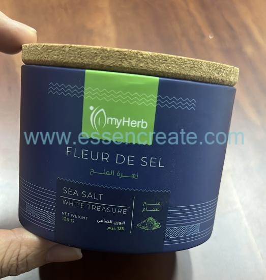 Custom Paper Can with Cork Lid