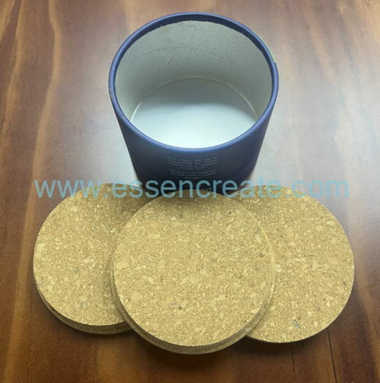 Custom Paper Can with Cork Lid