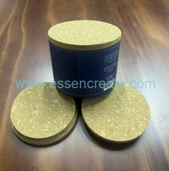 Custom Paper Can with Cork Lid