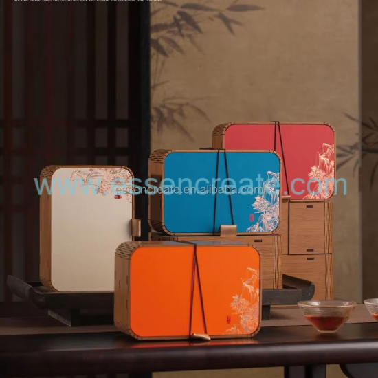 Custom Exquisite Wooden Tea Box