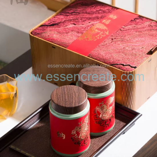 Custom Wooden Tea Packaging