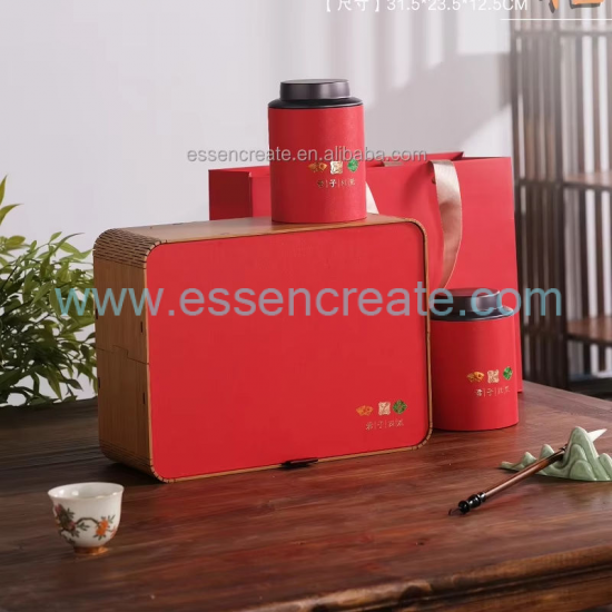 Custom Wooden Tea Packaging
