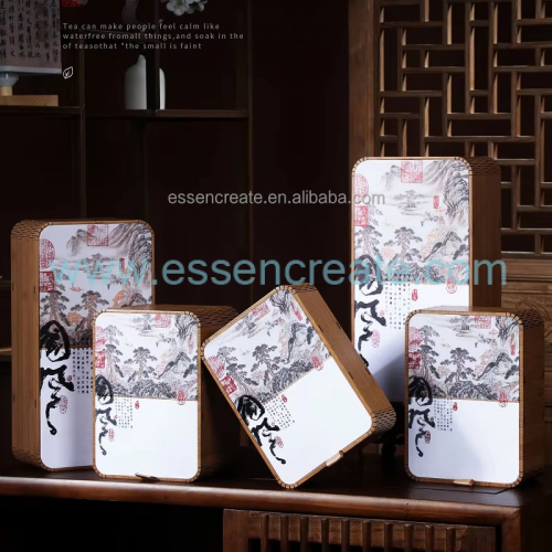 Custom Wooden Tea Packaging