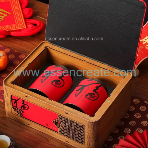 Custom Wooden Tea Packaging