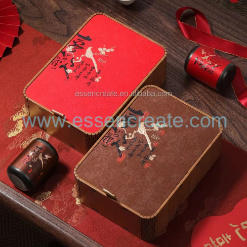 Custom Wooden Tea Packaging
