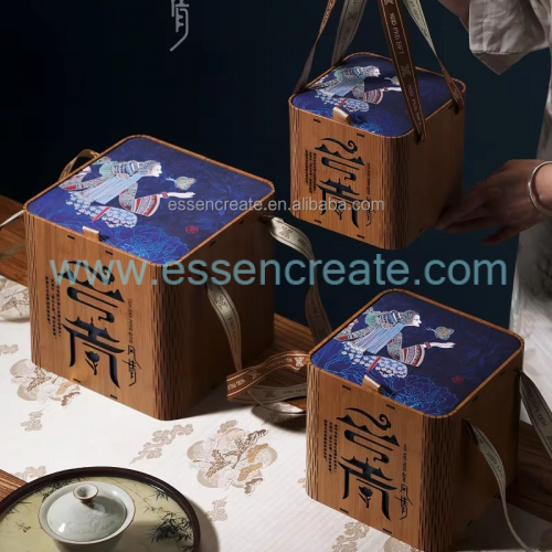 Custom Wooden Tea Packaging