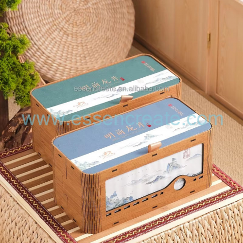 Custom Wooden Tea Packaging
