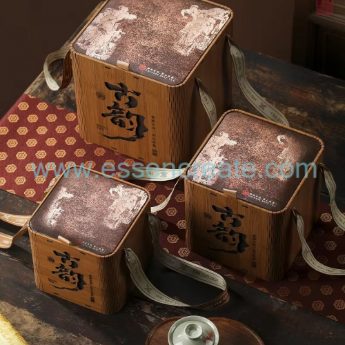 Custom Wooden Tea Packaging