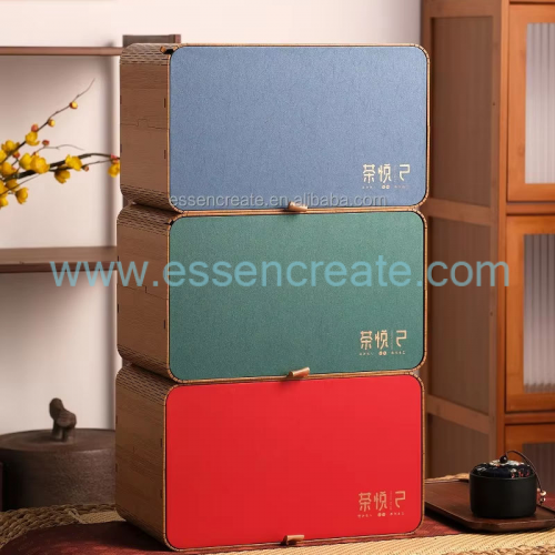 Custom Wooden Tea Packaging