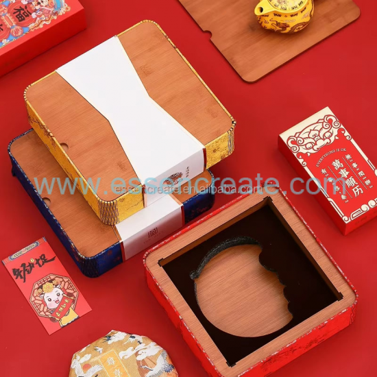Custom Wooden Tea Packaging