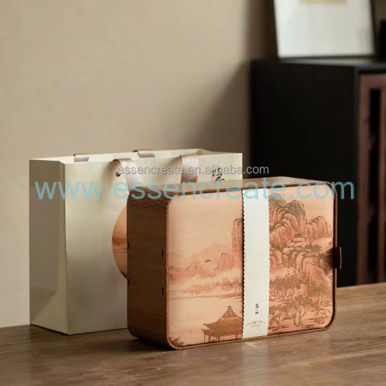 Custom Wooden Tea Packaging