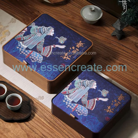 Custom Wooden Tea Packaging