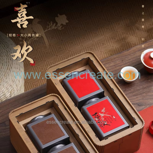 Custom Wooden Tea Packaging