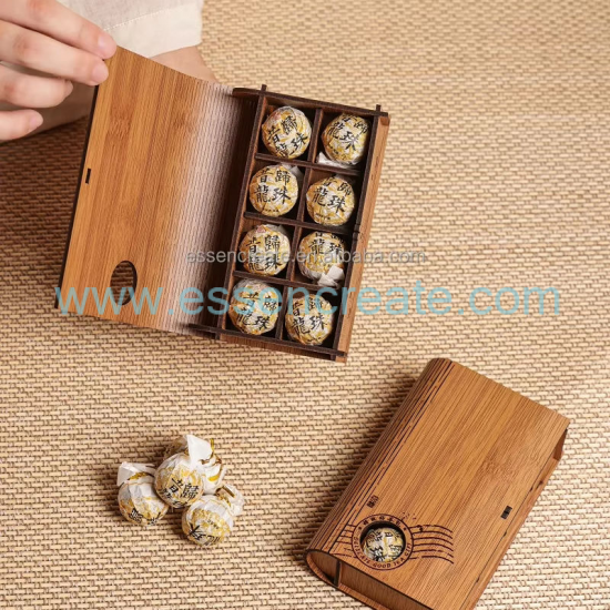 Custom Wooden Tea Packaging