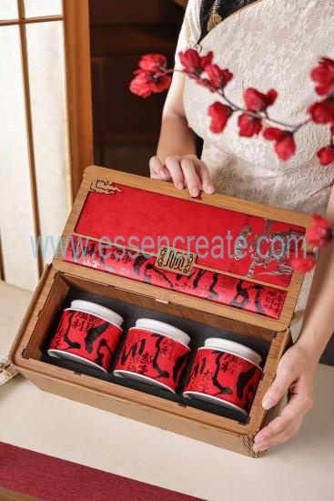 Custom Wooden Tea Packaging