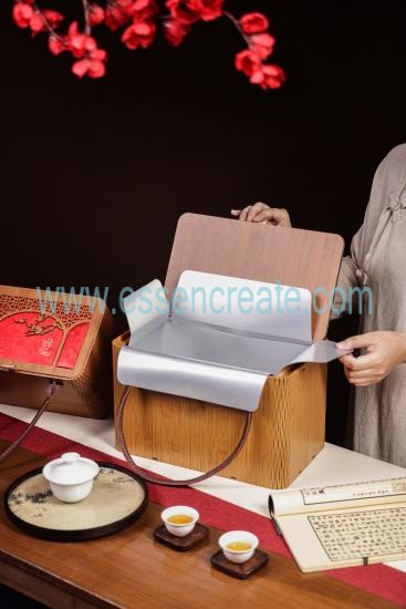 Custom Wooden Tea Packaging